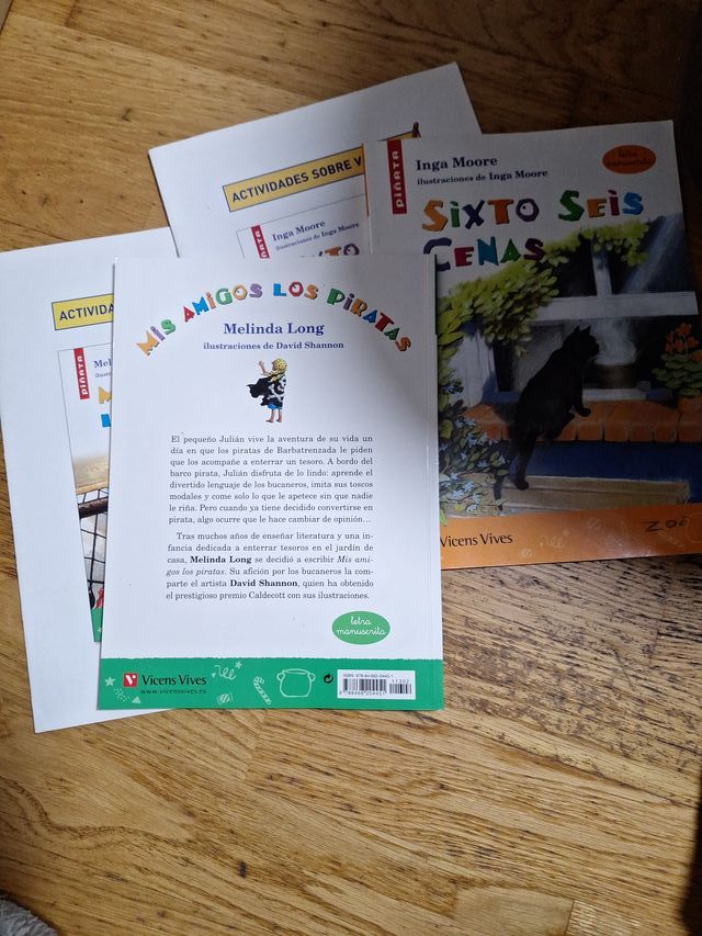 Mis Amigos Los Piratas (letra Manuscrita)