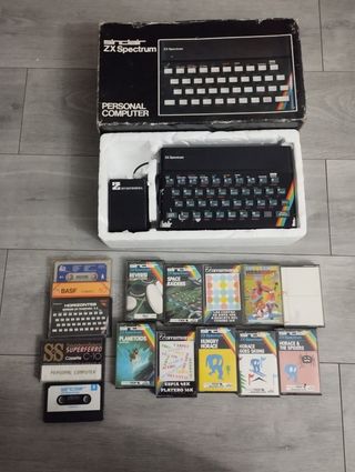 Ordenador Sinclair ZX Spectrum + Juegos