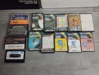 Ordenador Sinclair ZX Spectrum + Juegos