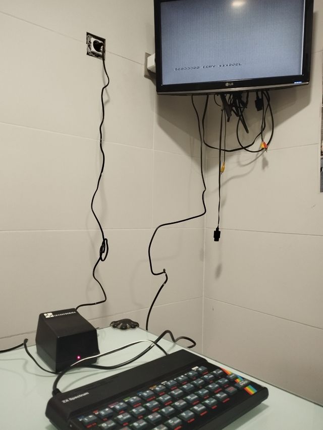 Ordenador Sinclair ZX Spectrum + Juegos