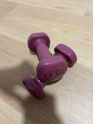 Mancuernas 1.5 kg (3.3 LBS)