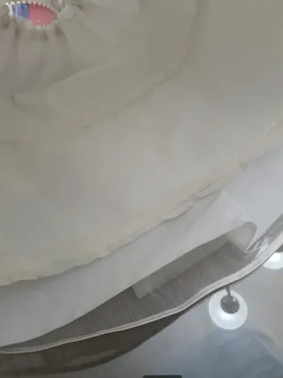 Can can niña 4/5 años blanco