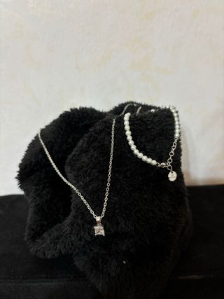 Collana e braccialetto eleganti