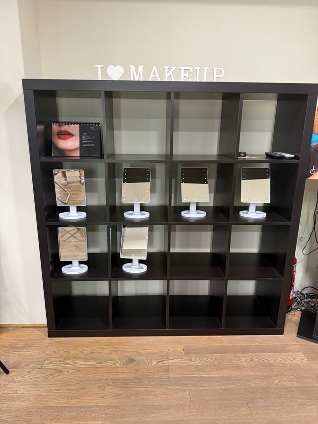 Estantería IKEA Negra/Marrón Madera