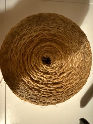 Rollo grande de yute/esparto