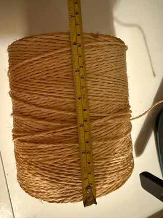 Rollo grande de yute/esparto