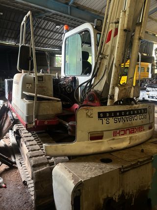 Miniexcavadora Takeuchi TB175 para piezas 