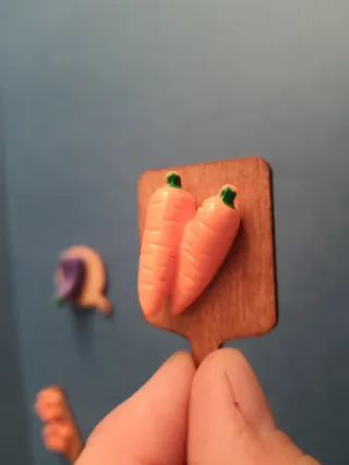 Set 3 Taglieri Miniatura Presepe con Cibarie