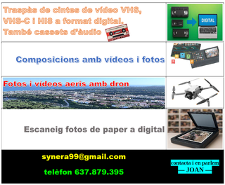 Servicios de digitalización y edición de vídeo