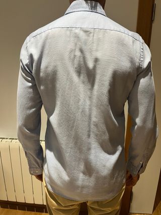 Camisa Scalpers Celeste T.39 Azul Celeste