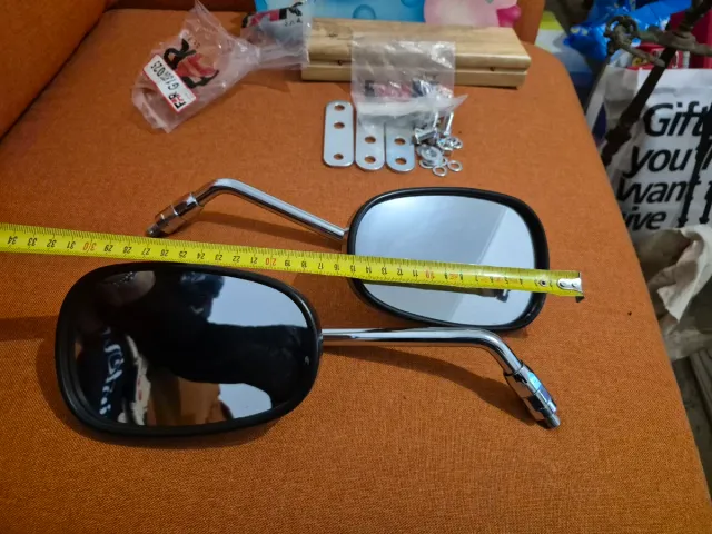 Coppia Specchietti Retrovisori Moto