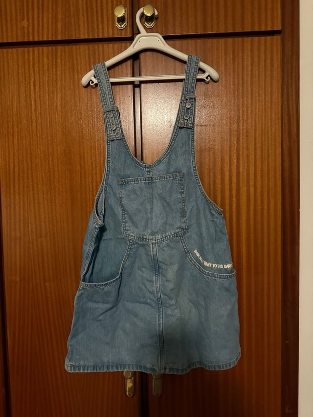 Peto vaquero Pull&Bear azul