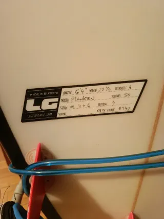 Tabla Surf Luis García