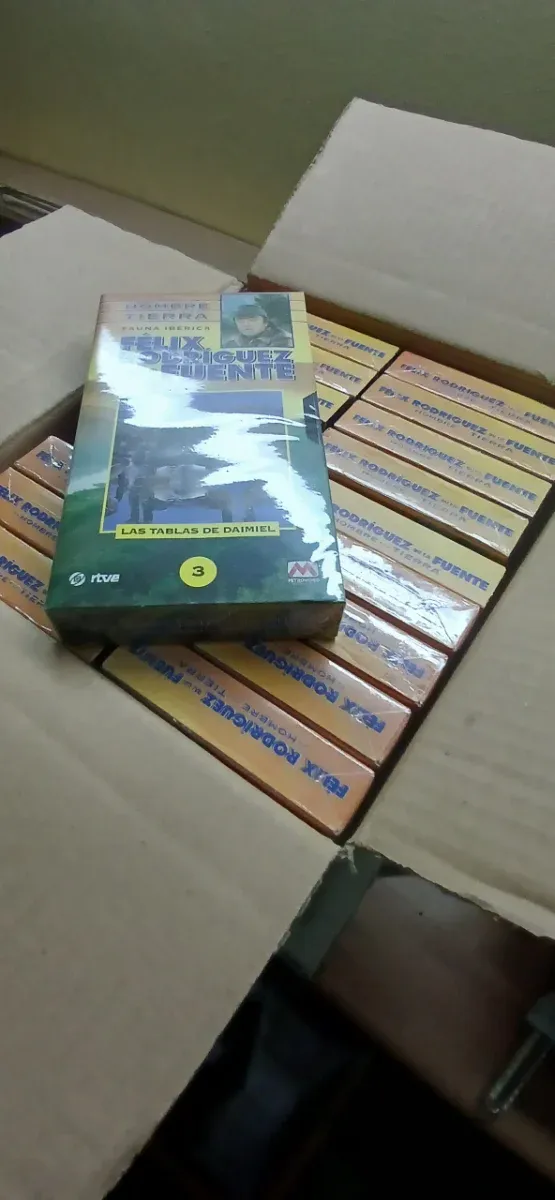 36 Filmes por VHS Félix Rodríguez de la Fuente