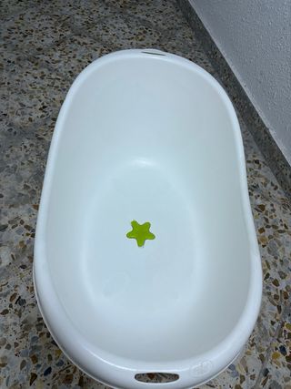 Bañera bebé blanca
