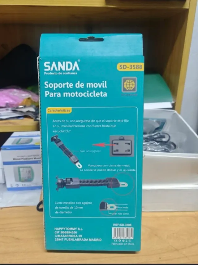 Suporte telemóvel mota Sanda SD-3588