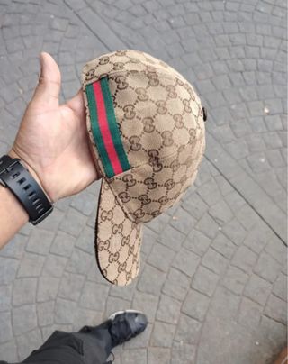 Gorra Gucci Beige y Marrón