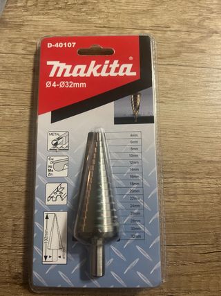 Broca escalonada Makita D-40107 4-32mm HSS
