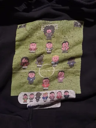 Felpa con disegno calcio