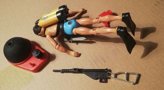 Madelman Buzo Submarino Años 80