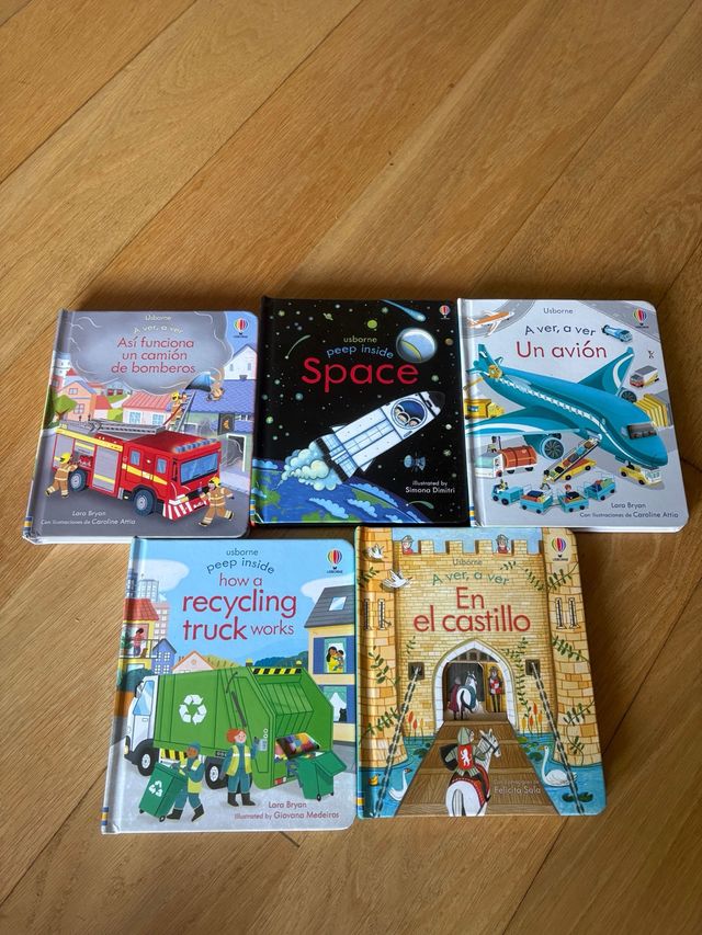 Lote de cuentos con solapas de Usborne