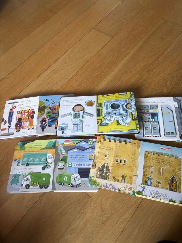 Lote de cuentos con solapas de Usborne