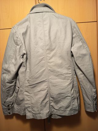 Americana Bershka Beige/Gris Talla L