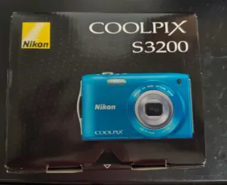 Cámara Nikon Coolpix S3200 Azul