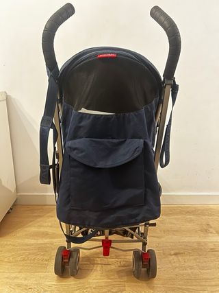 Silla de paseo Maclaren rayas azul/blanco