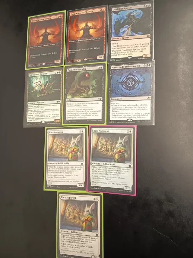 Colección de cartas magic