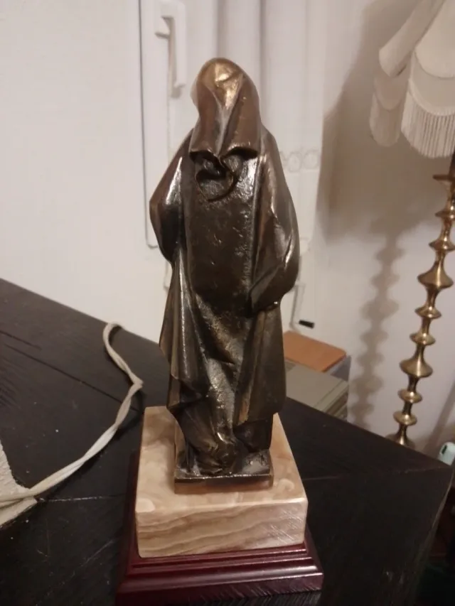 Figura Sta Teresa de Jesús Bronce