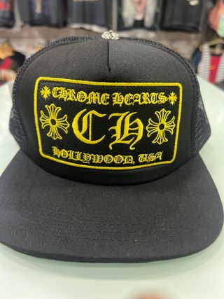 Gorra Trucker Chrome Hearts Negra