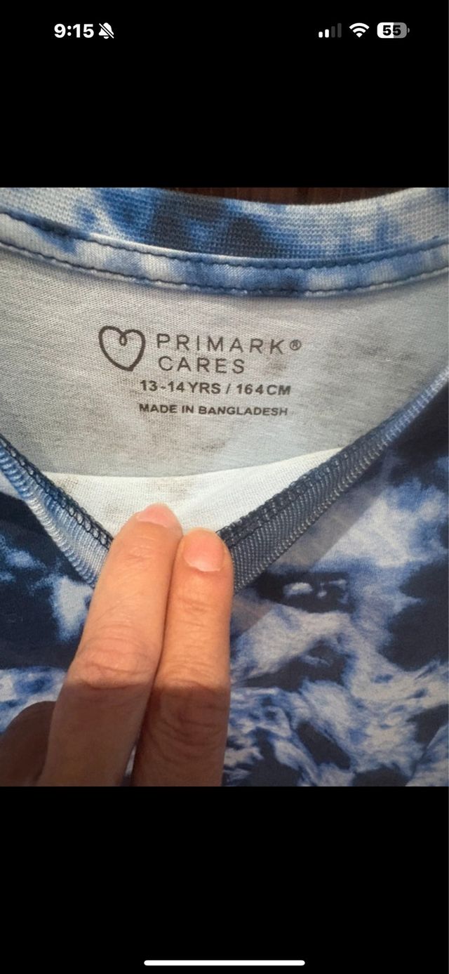 Camisetas Tie- dye y Among Us 13-14 años