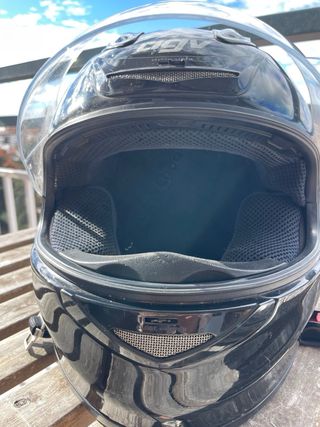 Casco Moto AGV Negro Talla L