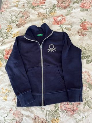 Sudadera Benetton Azul Marino