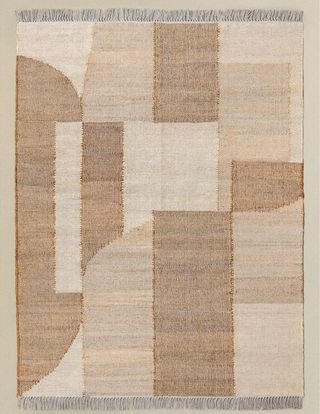 Tappeto Sklum in juta e cotone