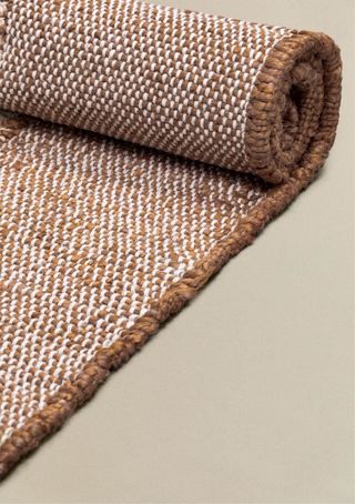 Tappeto Sklum in juta e cotone