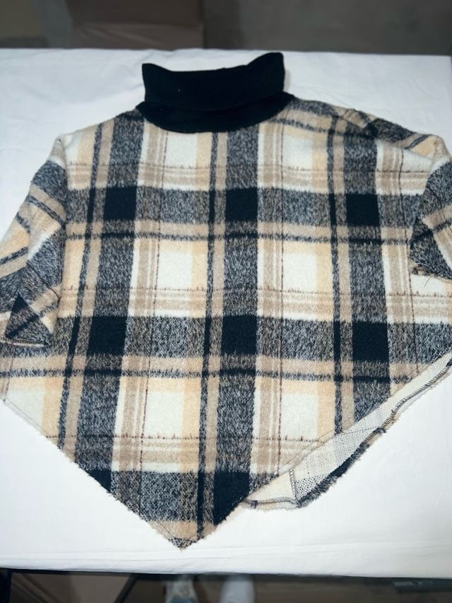 Mantella donna tartan