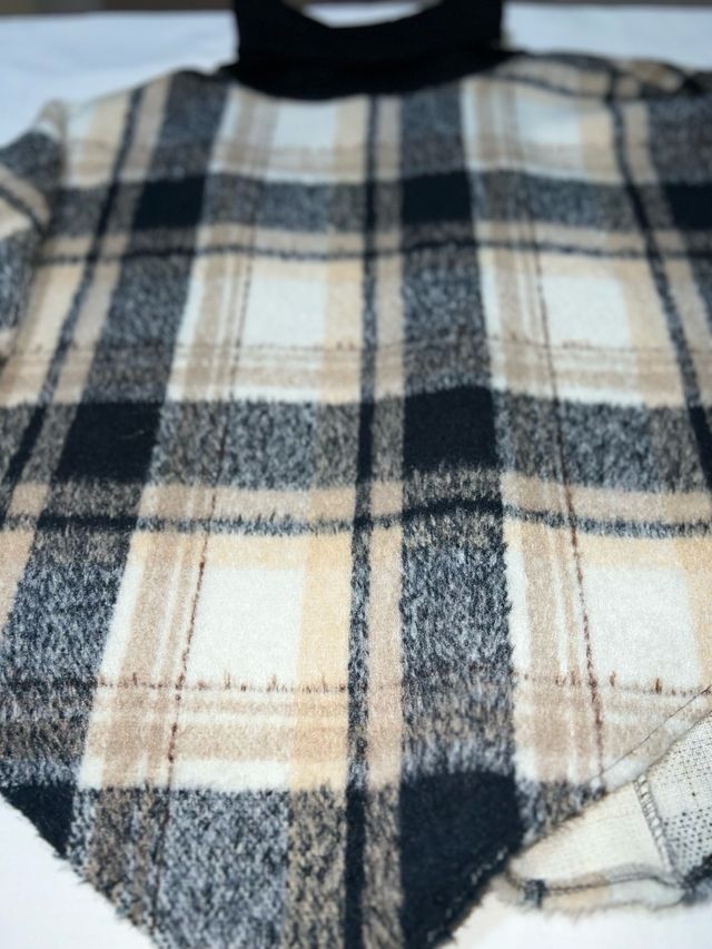 Mantella donna tartan