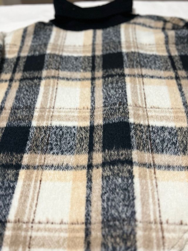Mantella donna tartan