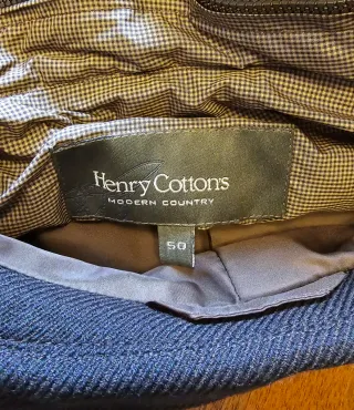 Cappotto Henry Cotton's con gilet interno.