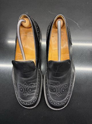 Mocasines Lotos Negros Talla 44