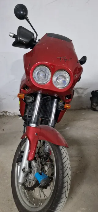 Triumph Tiger 900 trail clásica