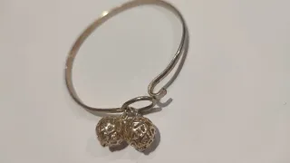 Pulsera mujer eslabones dorados y plateados