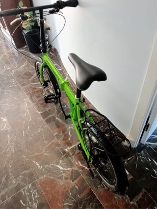 Rebajada. Bicicleta plegable Nueva LEOTRON ENERGY