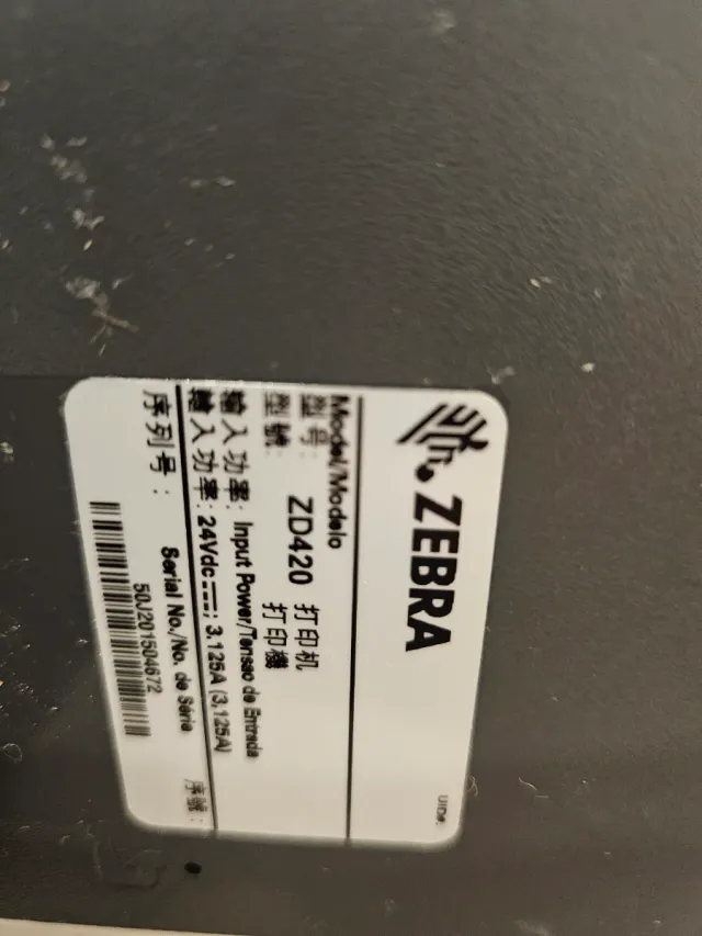 Stampante Zebra ZD420 usb funzionante