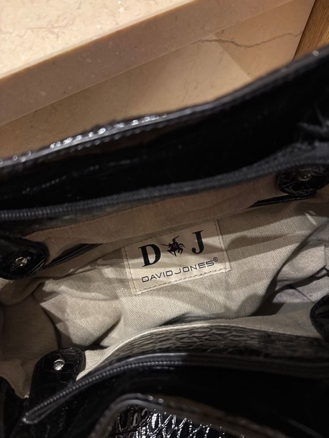 Borsa da appendere Charolate nera