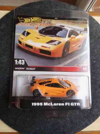 Hotwheels McLaren F1 GTR 1995 1:43