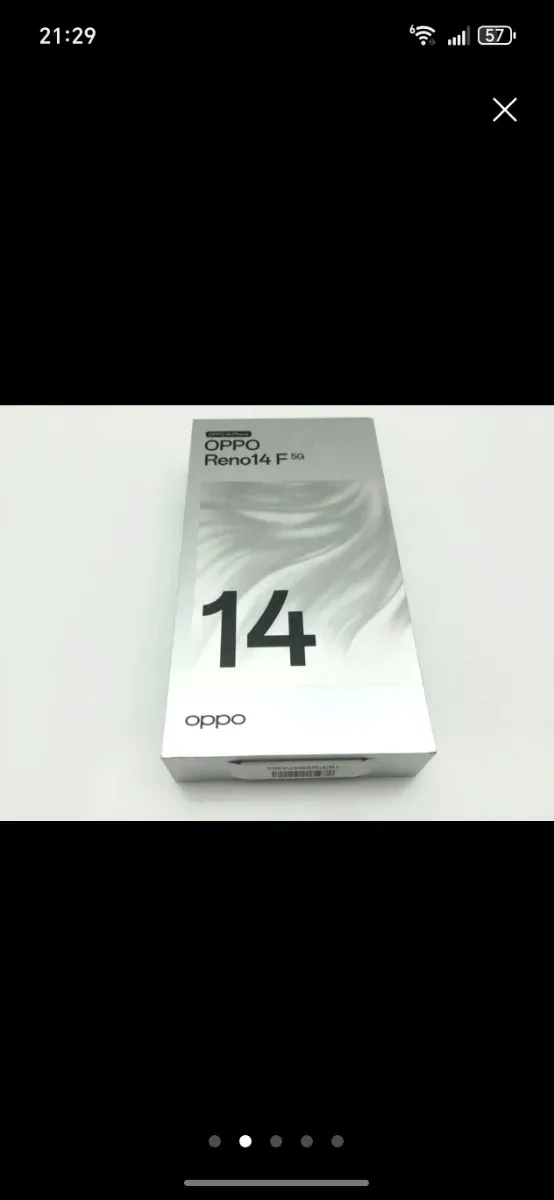 Oppo Reno 14 F 5G Caja Sellada