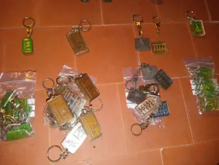 Loterías: Llaveros Lotería Nacional y ONCE